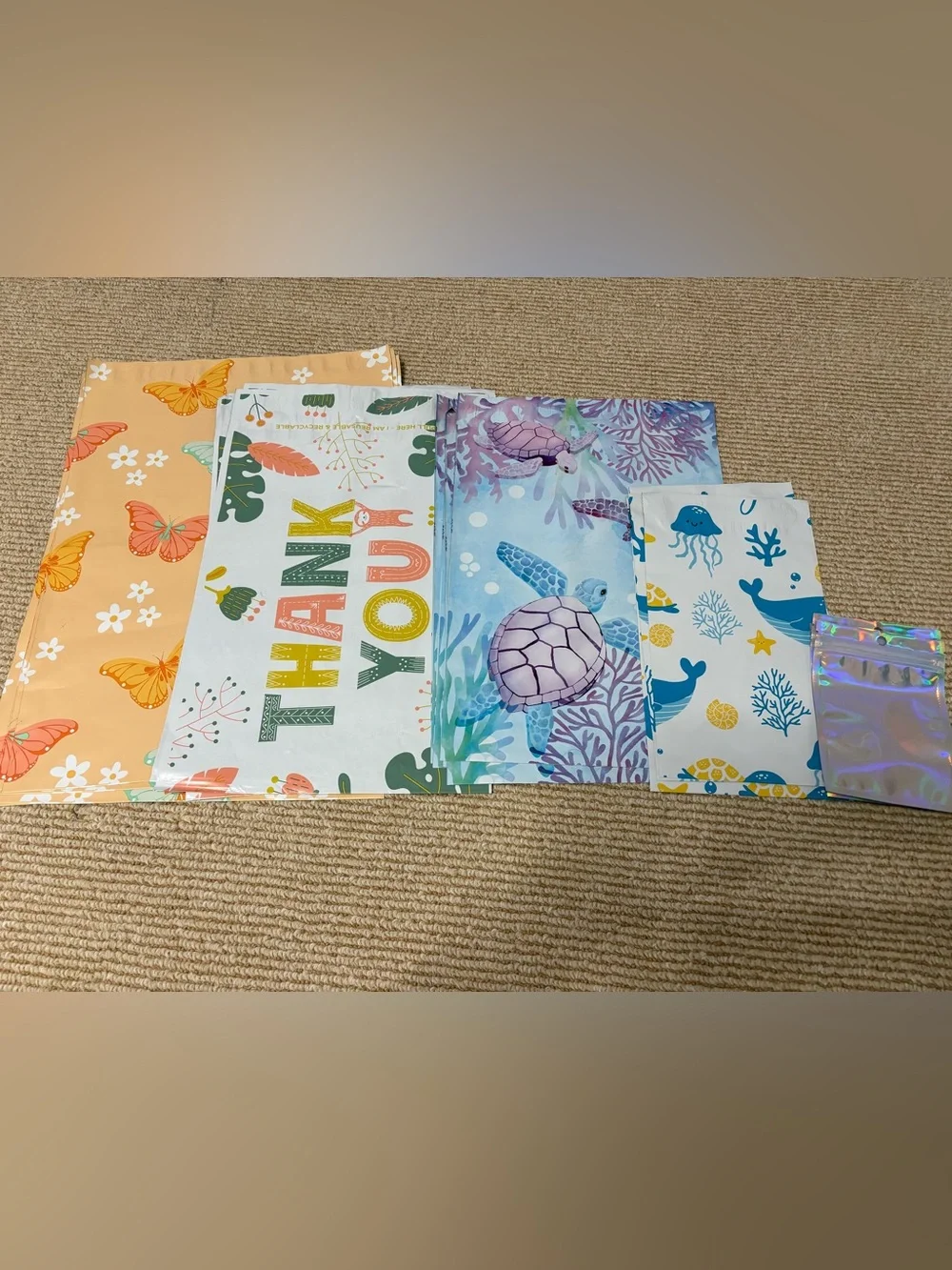 Poly mailers - 23 piece bundle